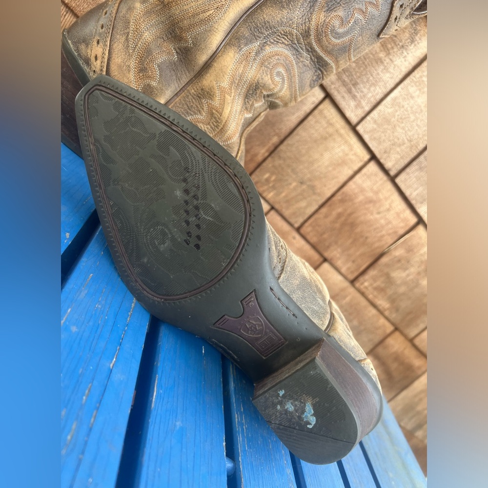 Women’s Western Heritage Ariat 10019915 boots size 11 - Picture 5 of 11